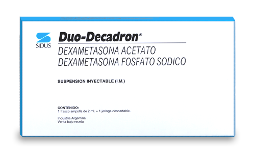 DUO-DECADRON - LÍNEA OSTEOARTICULAR - Laboratorio Sidus